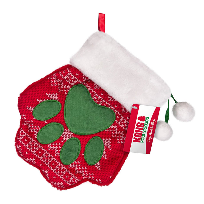 Kong Holiday Stocking Paw Knitted Pattern - Ashurst Equestrian & Country