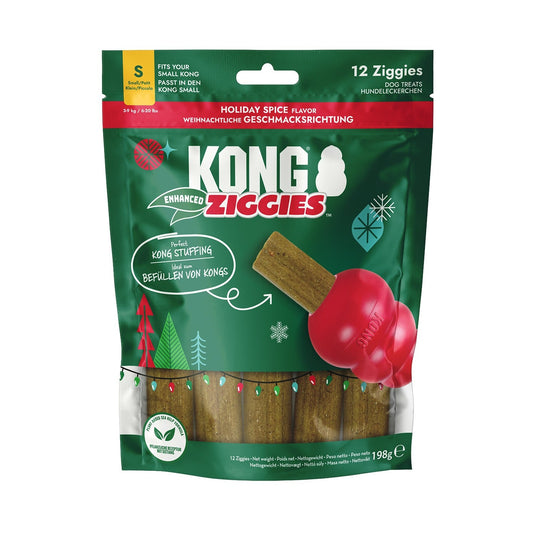 Kong Holiday Ziggies Enhanced Chews Spice - Ashurst Equestrian & Country