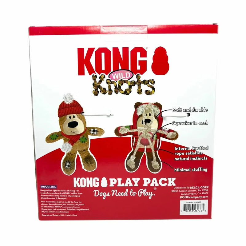Load image into Gallery viewer, Kong Play Pack - Wild Knots (2 Pack) - Ashurst Equestrian &amp; Country
