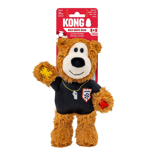 Kong Wild Knots Sport Ref Bear Referee - Ashurst Equestrian & Country