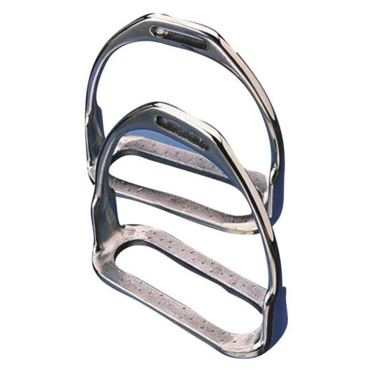 Korsteel 2 Bar Irons (Stirrups) Stainless Steel - Ashurst Equestrian & Country