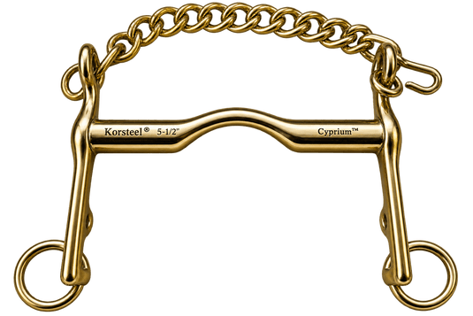 Korsteel Cyprium Gold Fixed Cheek Weymouth - Ashurst Equestrian & Country