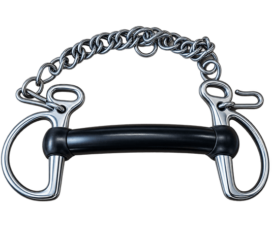Korsteel Rubber Mullen Mouth Kimblewick - Ashurst Equestrian & Country