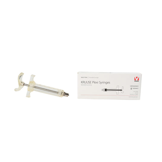 Kruuse Plexi Syringe Reusable - Ashurst Equestrian & Country