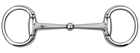 KY Single Jointed Mouth Rotary Eggbutt Snaffle - Ashurst Equestrian & Country