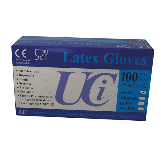 Latex Examination Short Gloves - Ashurst Equestrian & Country