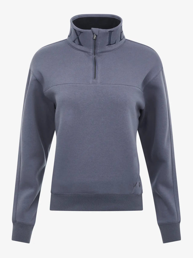 Load image into Gallery viewer, Le Mieux Kali Quarter Zip Sweat Jay Blue - Ashurst Equestrian &amp; Country
