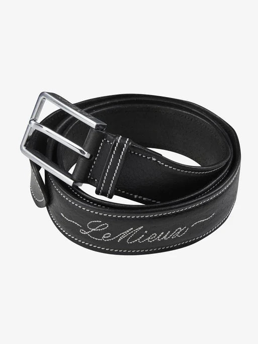 Load image into Gallery viewer, Le Mieux Signature Leather Belt - Ashurst Equestrian &amp; Country

