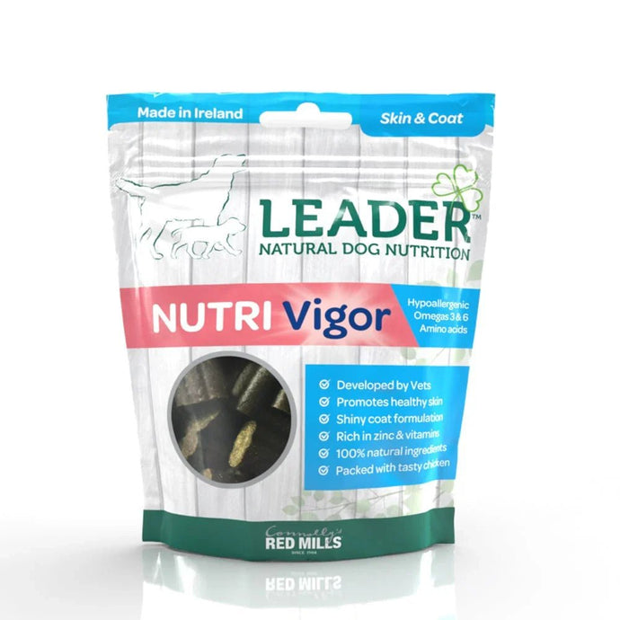 Leader Nutri Vigor Treats - Skin & Coat Care 130g - Ashurst Equestrian & Country
