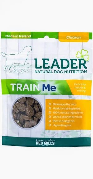 Leader Train Me Treats in Chicken - 130g - Ashurst Equestrian & Country