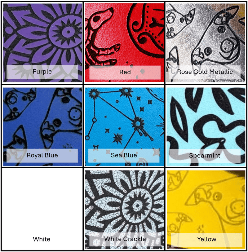 Load image into Gallery viewer, Leather Collar - Botanical - Ashurst Equestrian &amp; Country
