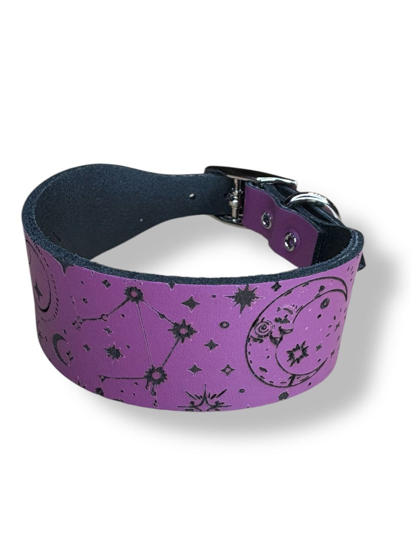 Load image into Gallery viewer, Leather Collar - Constellations - Ashurst Equestrian &amp; Country
