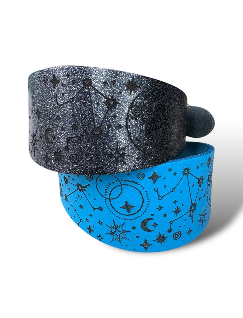 Load image into Gallery viewer, Leather Collar - Constellations - Ashurst Equestrian &amp; Country
