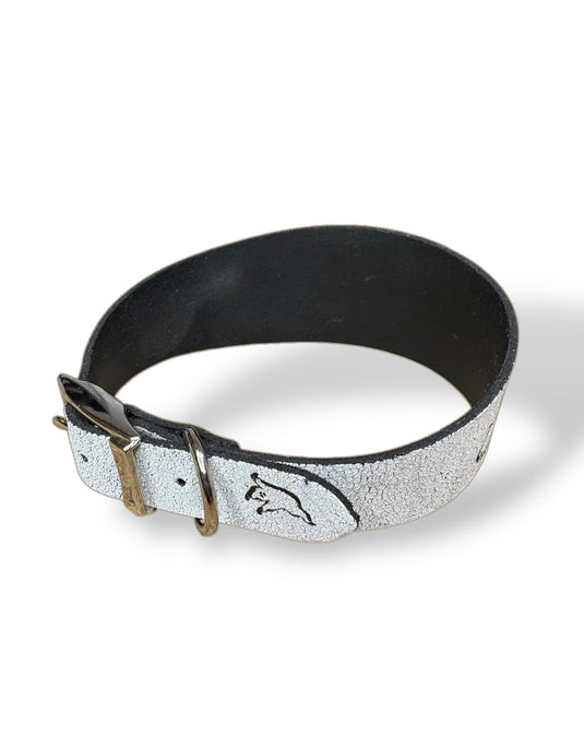 Leather Collar - HALLOWEEN - Ghosties - Ashurst Equestrian & Country