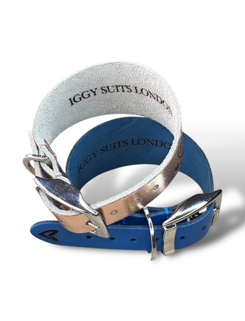 Load image into Gallery viewer, Leather Collar - Hearts - Ashurst Equestrian &amp; Country
