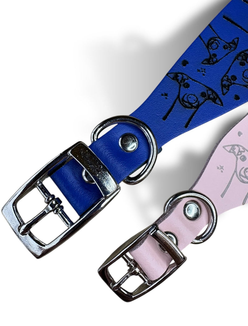 Load image into Gallery viewer, Leather Collar - Hounds - Ashurst Equestrian &amp; Country
