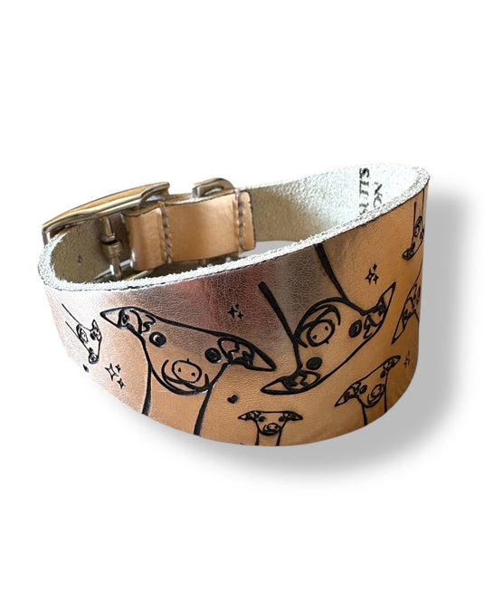 Leather Collar - Hounds - Ashurst Equestrian & Country