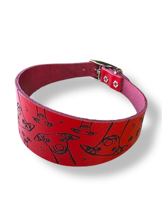 Leather Collar - Hounds - Ashurst Equestrian & Country