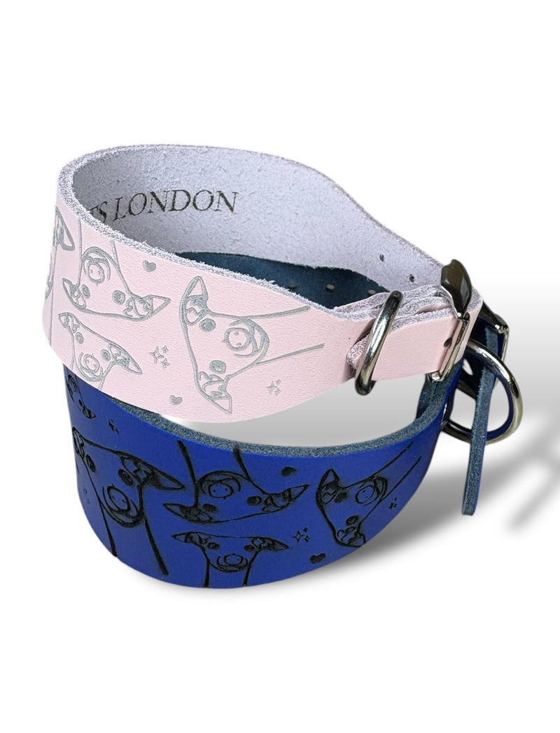 Load image into Gallery viewer, Leather Collar - Hounds - Ashurst Equestrian &amp; Country
