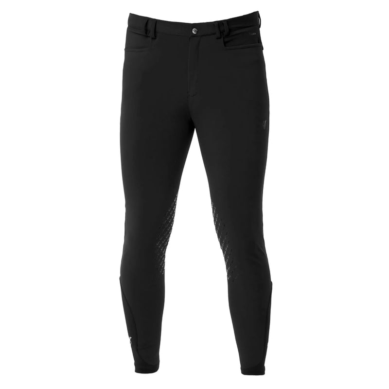 Load image into Gallery viewer, LeMieux Monsieur Knee Grip Mens Breeches - Black - Ashurst Equestrian &amp; Country
