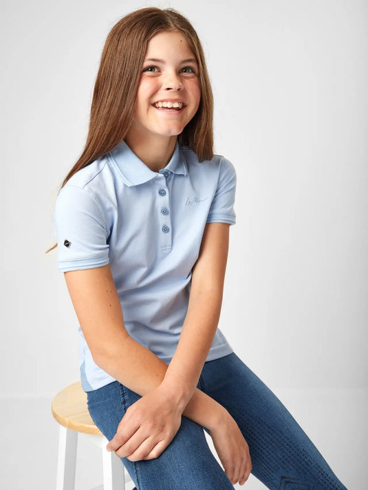 LeMieux Young Rider Polo Shirt - Mist - Ashurst Equestrian & Country