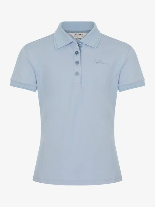 LeMieux Young Rider Polo Shirt - Mist - Ashurst Equestrian & Country