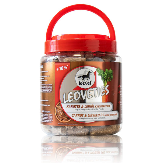Leoveties Horse Treats Carrot & Cold Pressed Linseed - Ashurst Equestrian & Country