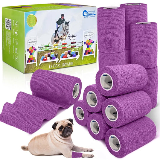 Equimed 10cm Vetwrap - Box of 12