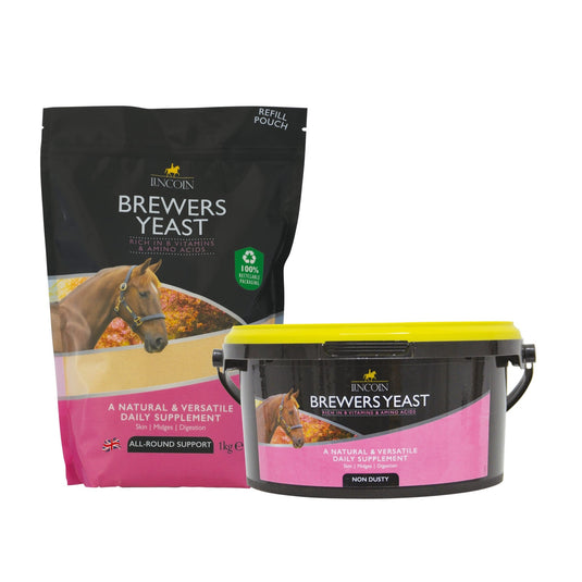 Lincoln Brewers Yeast - Tub & Pouch - Ashurst Equestrian & Country