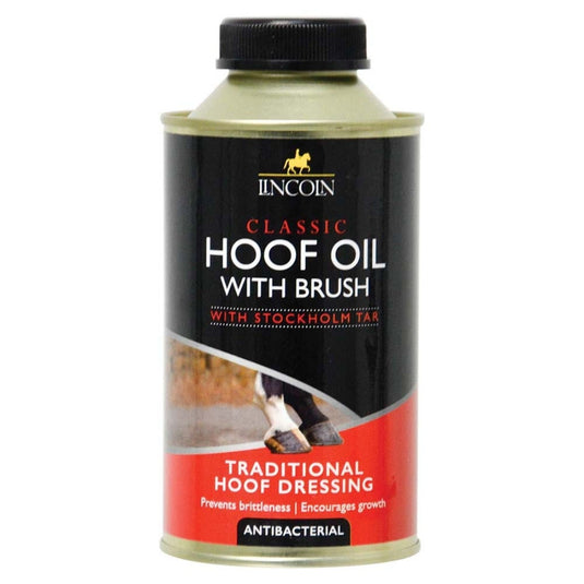 Lincoln Classic Hoof Oil With Brush - Ashurst Equestrian & Country