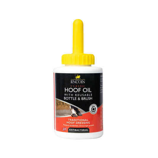 Lincoln Classic Hoof Oil With Reusable Bottle & Brush - Ashurst Equestrian & Country