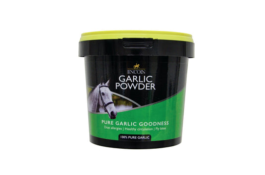 Lincoln Garlic Powder Tub - 500g - Ashurst Equestrian & Country