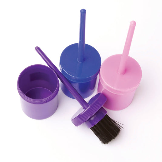 Lincoln Hoof Oil Brush with Container - Pink - Ashurst Equestrian & Country