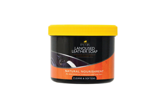 Lincoln Lanolised Leather Soap - 400g - Ashurst Equestrian & Country