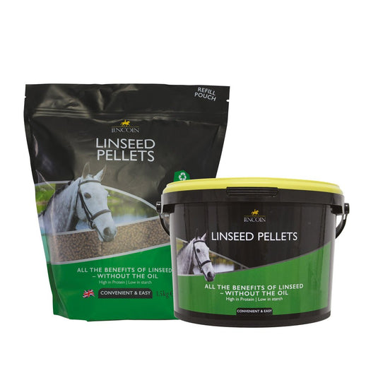Lincoln Linseed Pellets - Tub & Pouch - Ashurst Equestrian & Country