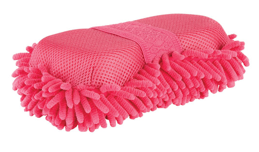 Lincoln Microfibre Grooming Sponge - Pink - Ashurst Equestrian & Country