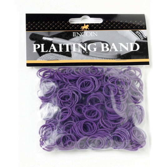 Lincoln Plaiting Bands Purple - Ashurst Equestrian & Country