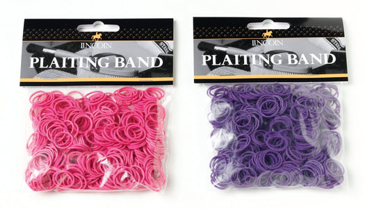 Lincoln Plaiting Bands - Purple - Ashurst Equestrian & Country