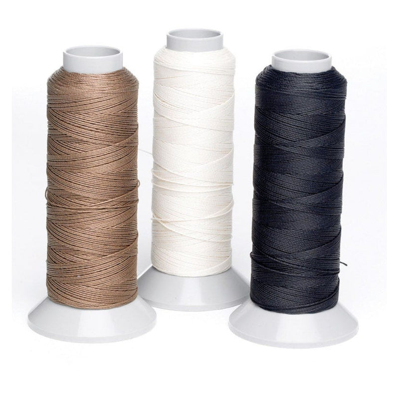 Load image into Gallery viewer, Lincoln Plaiting Thread Reel Black - Ashurst Equestrian &amp; Country
