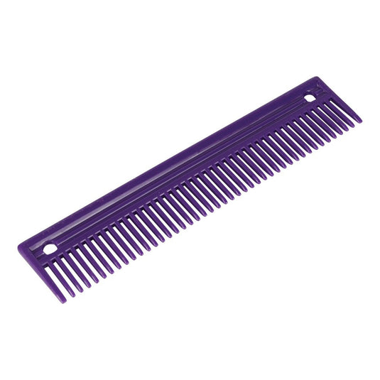 Lincoln Plastic Comb - Purple - 9 x 2" - Ashurst Equestrian & Country