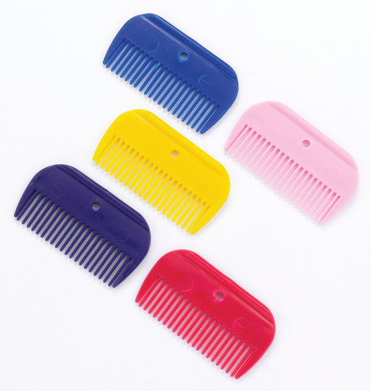 Lincoln Plastic Mane Comb - Red - Ashurst Equestrian & Country