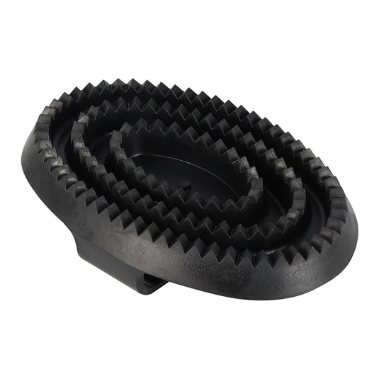 Lincoln Rubber Curry Comb Black - Ashurst Equestrian & Country
