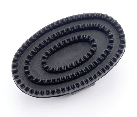 Lincoln Rubber Curry Comb - Black - Small - Ashurst Equestrian & Country