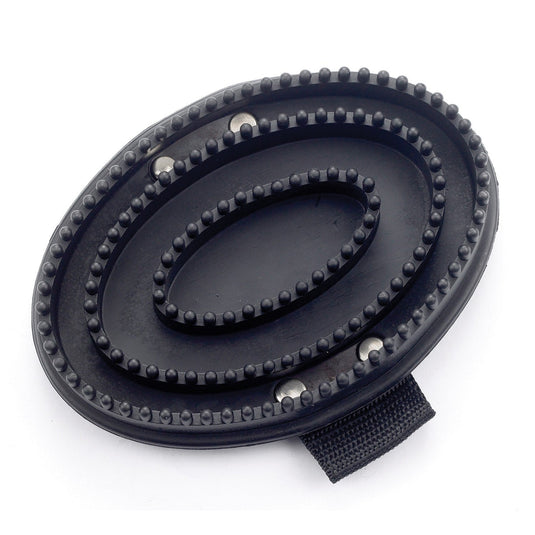 Lincoln Rubber Curry Comn With Web Handle - Ashurst Equestrian & Country