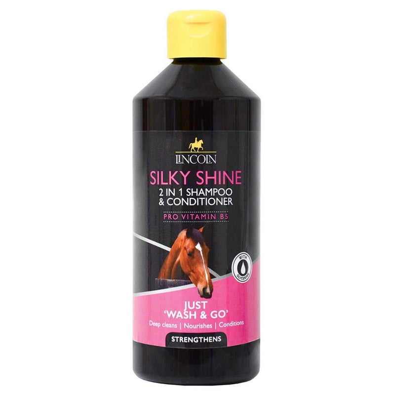 Load image into Gallery viewer, Lincoln Silky Shine 2 In 1 Shampoo &amp; Conditioner - Ashurst Equestrian &amp; Country

