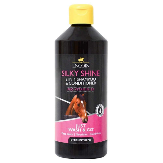 Lincoln Silky Shine 2 In 1 Shampoo & Conditioner - Ashurst Equestrian & Country