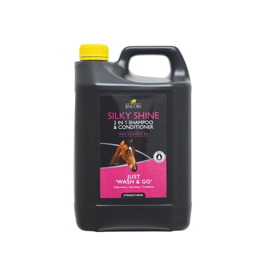 Lincoln Silky Shine 2 In 1 Shampoo & Conditioner - Ashurst Equestrian & Country