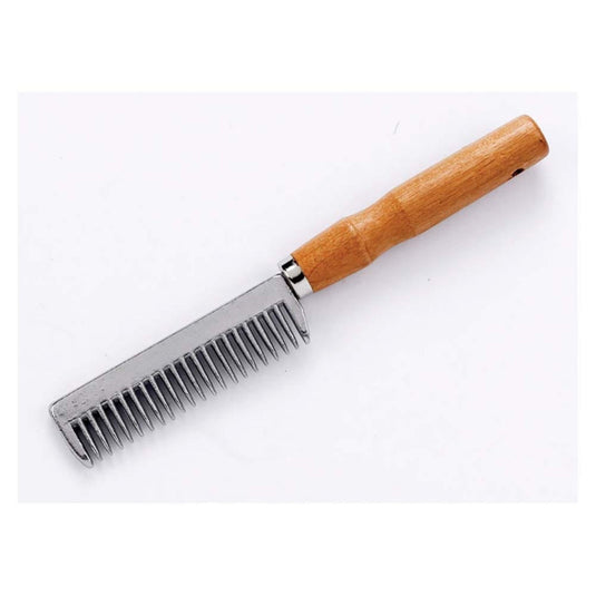 Lincoln Tail Comb With Wooden Handle - Ashurst Equestrian & Country