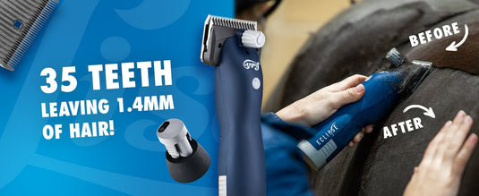 Lister Eclipse Equine Cordless Clipper Kit (with battery) - Ashurst Equestrian & Country
