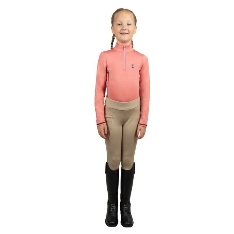 Load image into Gallery viewer, Little Rider Elevate Selena Riding Tights Beige - Ashurst Equestrian &amp; Country
